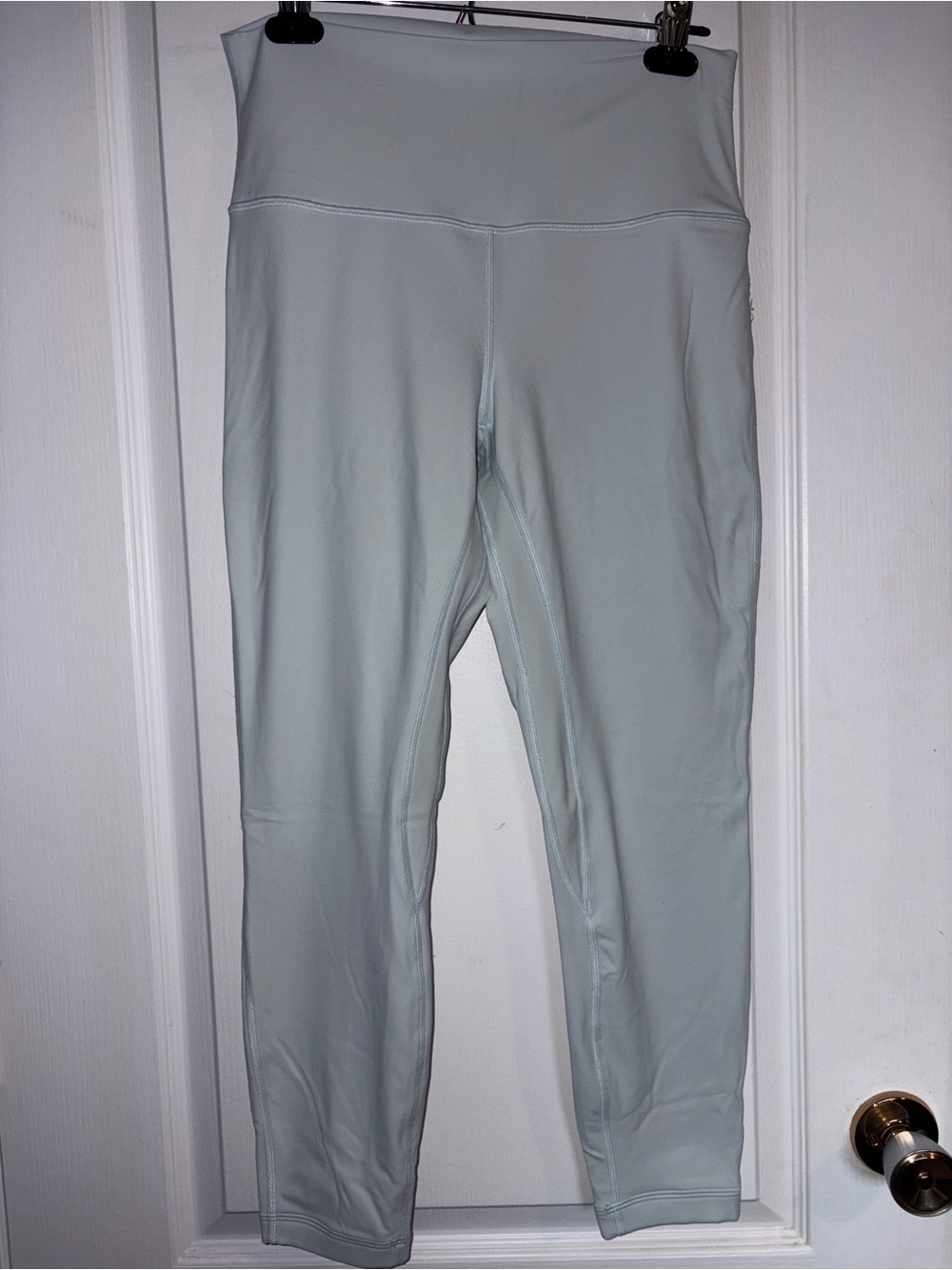 lululemon athletica Wunder Train Pale Blue High-Rise Leggings